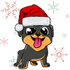 Christmas dog