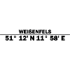 Weißenfels coordinates