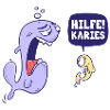 Fisch mit Karies