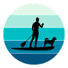 Paddleboarding Paddleboard Paddle Water sports Dog