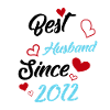 Bester Ehemann seit 2012 Hochzeit