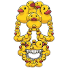 Funny Rubber Ducks Skull