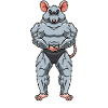 Rat Fitness Gym Motivation