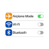 Flugmodus Einstellung