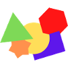 Formen bunt