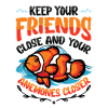 Funny pun clownfish anemones