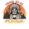 Fier d’être amérindien mohawk