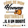 fière de mon homme guitariste