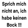 Keinen Bock!