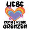 Gleichberechtigung Lgbt beziehung Herz Statement