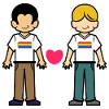 Same-sex partnership Lgbt heart