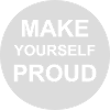 make yourself proud Zitat