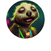 Party Sloth 5 a.m.