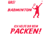 Badminton Geschenkidee Sport Design