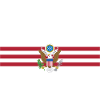 États-Unis - Drapeau et armoiries