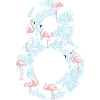 8 anniversaire Flamingo