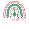 Christmas Rainbow Merry Christmas