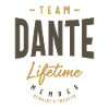 Team Dante Lifetime Member