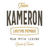 Team Kameron Lifetime Member