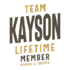 Team Kayson Lifetime Member