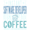 Software Developer Coffee Saying