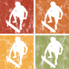 Skateboarder Skateboard Skater Skate Skateing