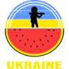 kherson UKRAINE Pastèque « Liberté Ukraine »
