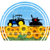 UKRAINE-TRAKTOR ukrainischer FRONT-SUPPORT