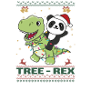 Buon Natale brutto natale Panda Tree Rex