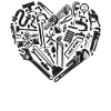 Plumbing Plumber Heart Tools