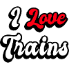 I love trains