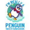 Pinguïns Ik ben echt een pinguïn schattige pinguïn