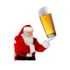 Weihnachtsmann Bier