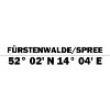 Fürstenwalde/Spree coordinates