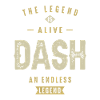 Legend Dash Funny Personalized Name