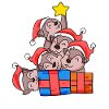 Christmas Christmas Tree Squirrel