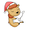 Bison Noël Sommeil Sommeil Sommeil