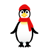 Penguin Christmas Snow Penguins
