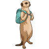 Meerkat School Backpack