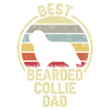 Best Dog Dad - Bearded Collie