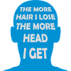 I get more head