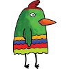 Oiseau étrange