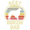 Meilleur père chien - Borzoi