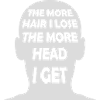 I get more head