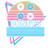 Donuts Retro Donut