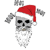 Skull-Santa