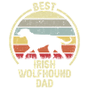 Meilleur père chien - Irish Wolfhound