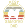 Best Dog Dad - Samoyed
