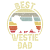 Best Dog Dad - Westie