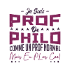 je suis prof de philo